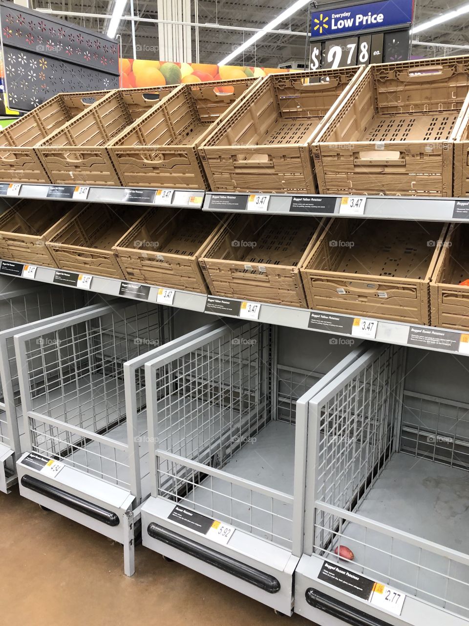 Empty Shelves 