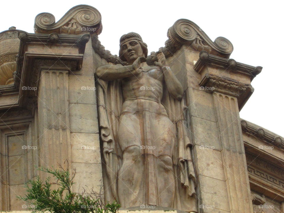 water Staind statue carving