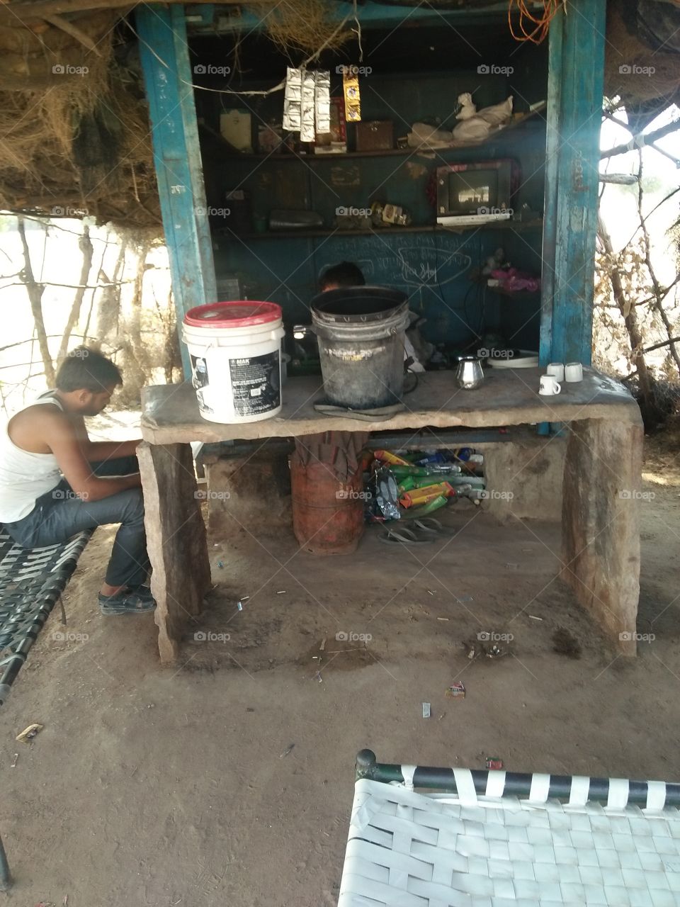 village shop Rajasthan india