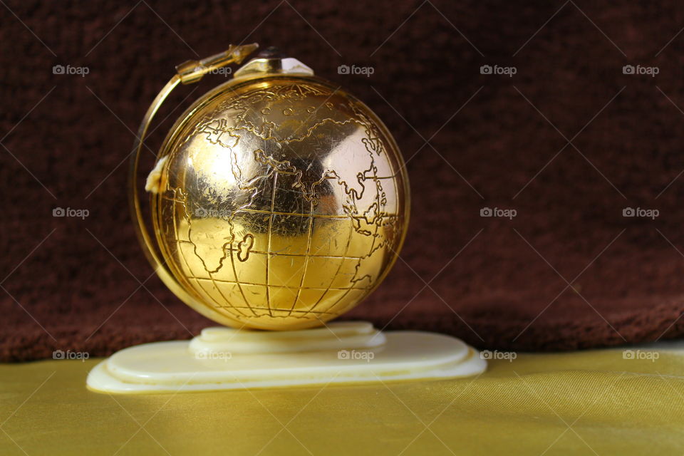 old clock globe