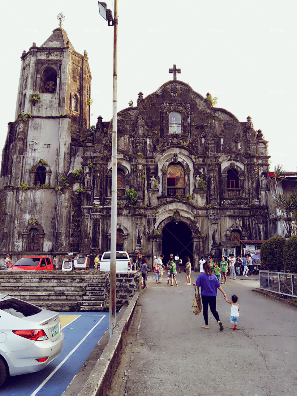 Catholic church at Lucban Quezon Philippines.