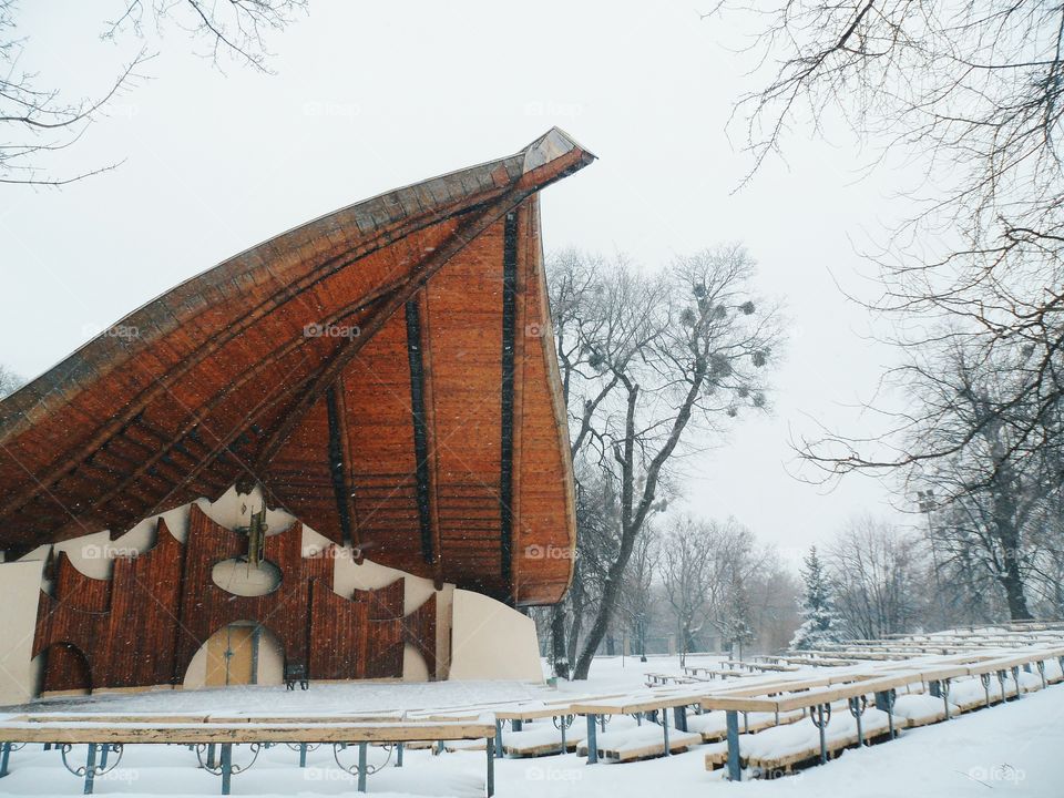 winter park in Kiev