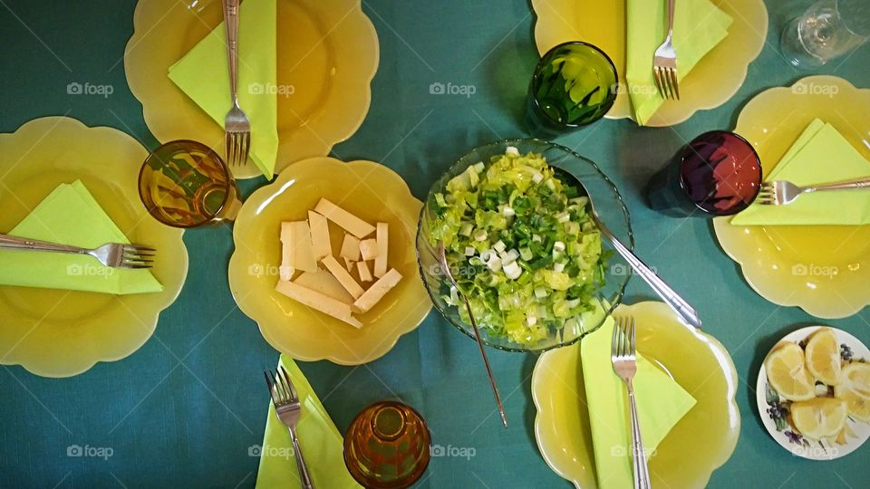 Festive table