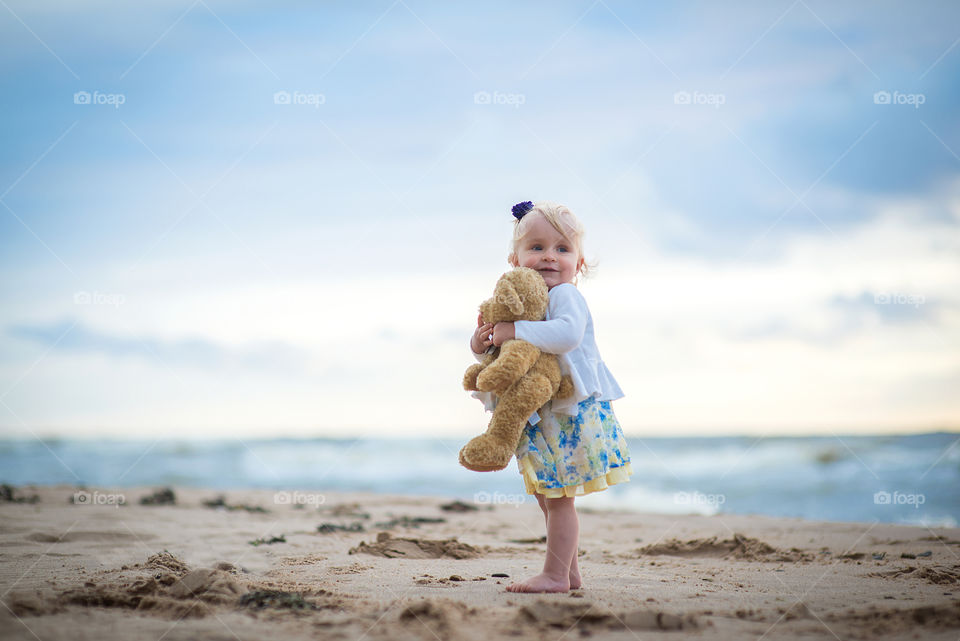 Smiling little girl