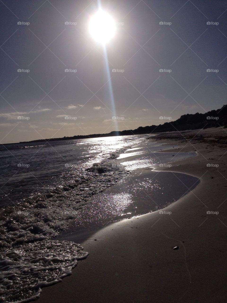 beach sweden sun water by shec