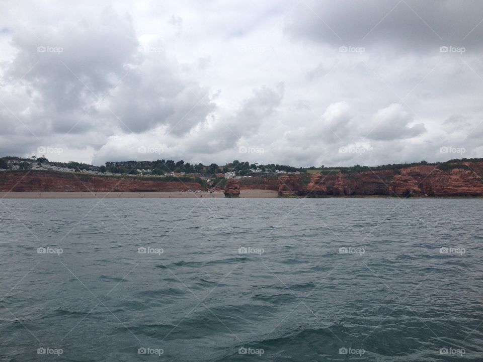 Cliffs from the sea