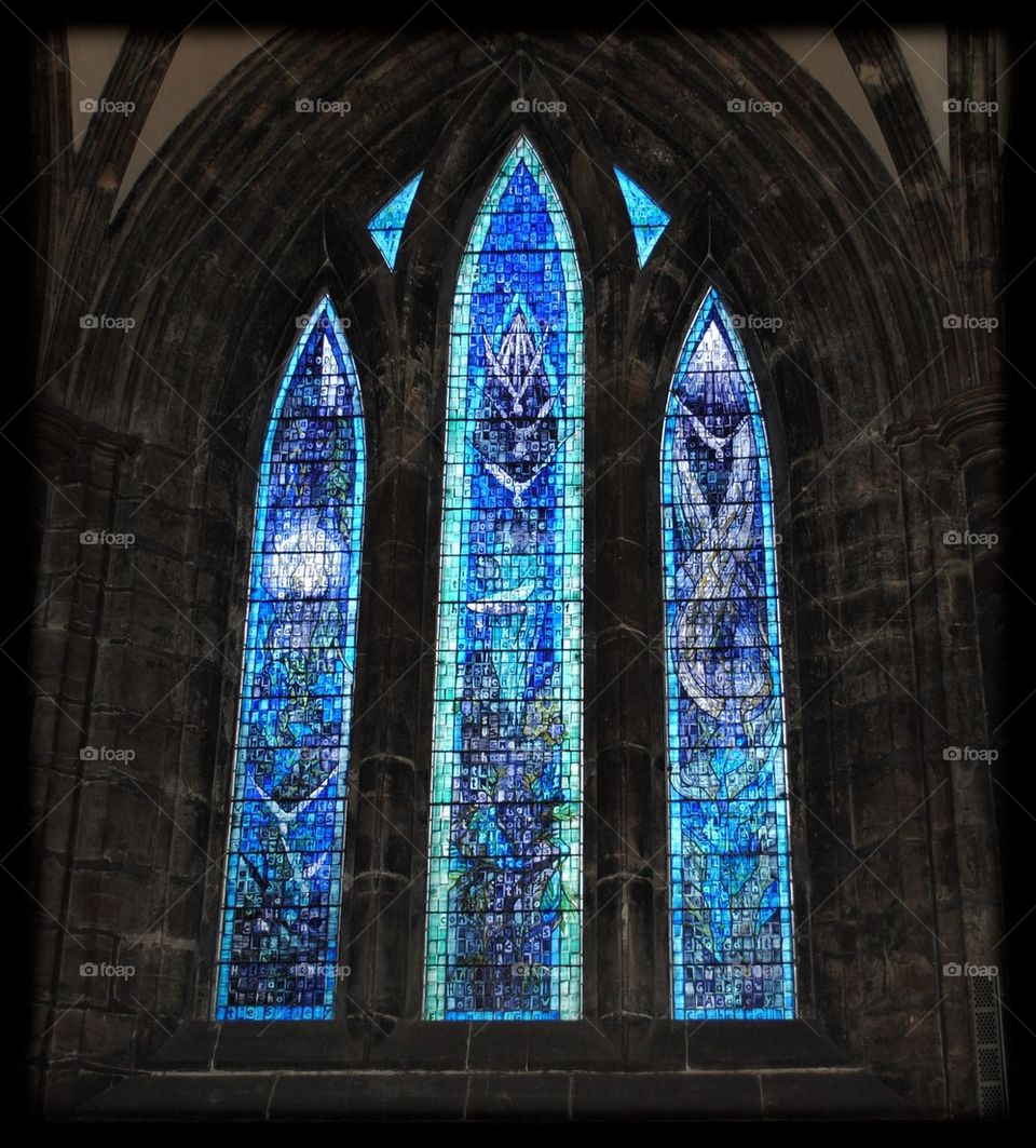 Glasgow Cathedral stained glass 