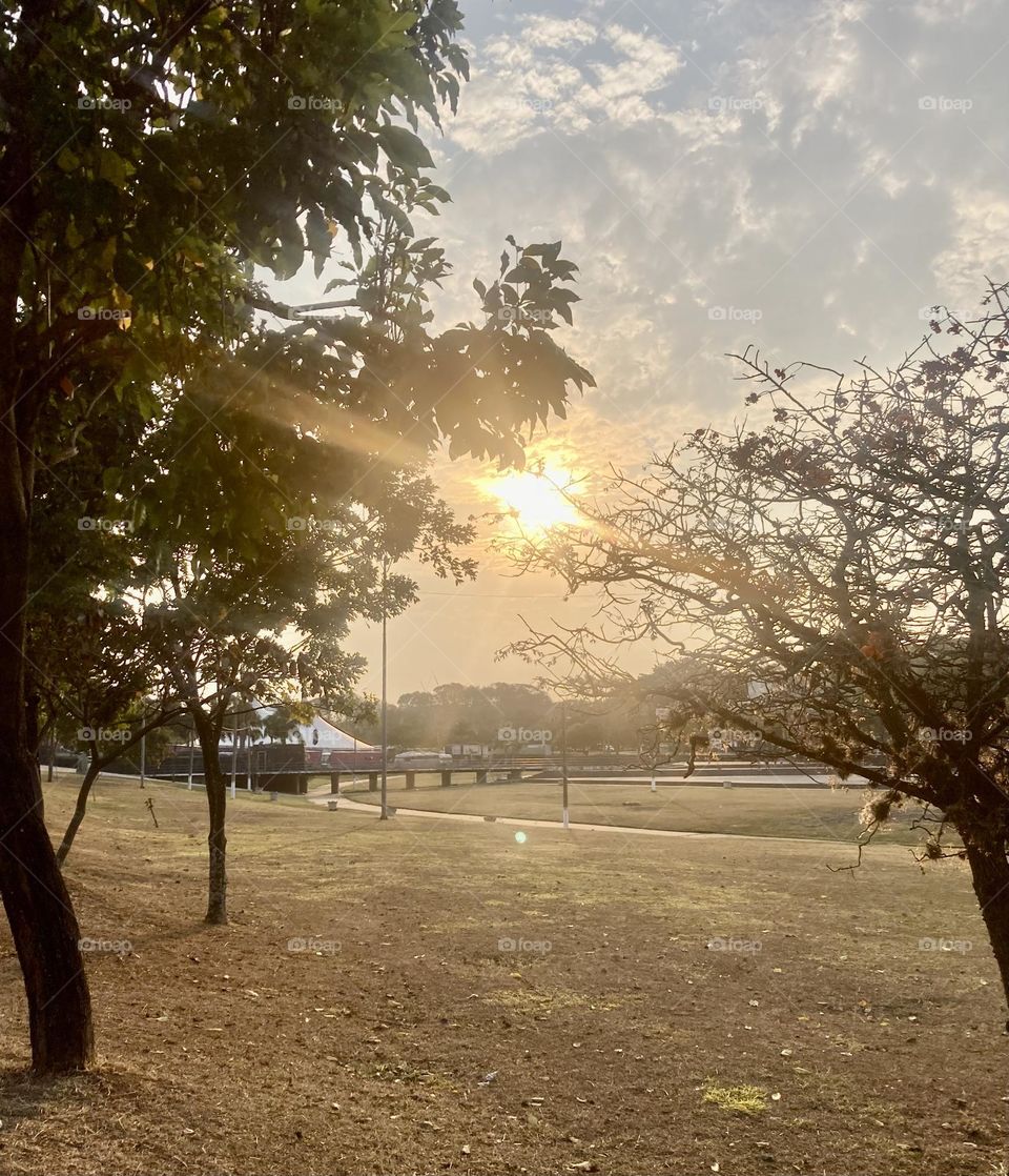 🌇🇺🇸 An extremely beautiful sunset in Campinas, interior of Brazil. Cheer the nature! / 🇧🇷 Um entardecer extremamente bonito em Campinas, interior do Brasil. Viva a natureza! 
