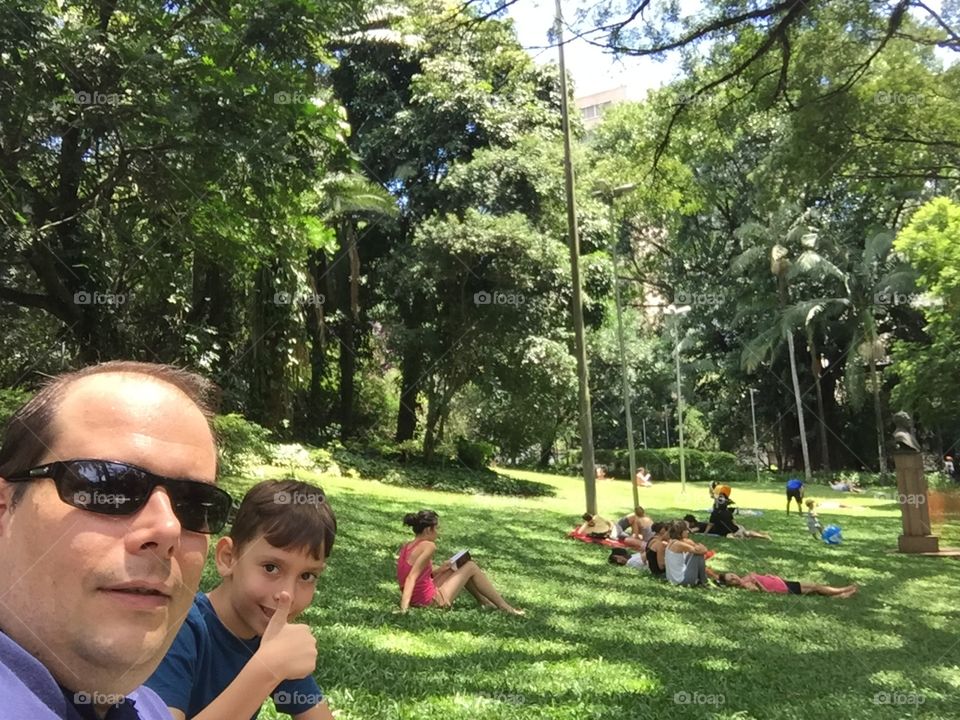 Buenos Aires Park in São Paulo Brazil