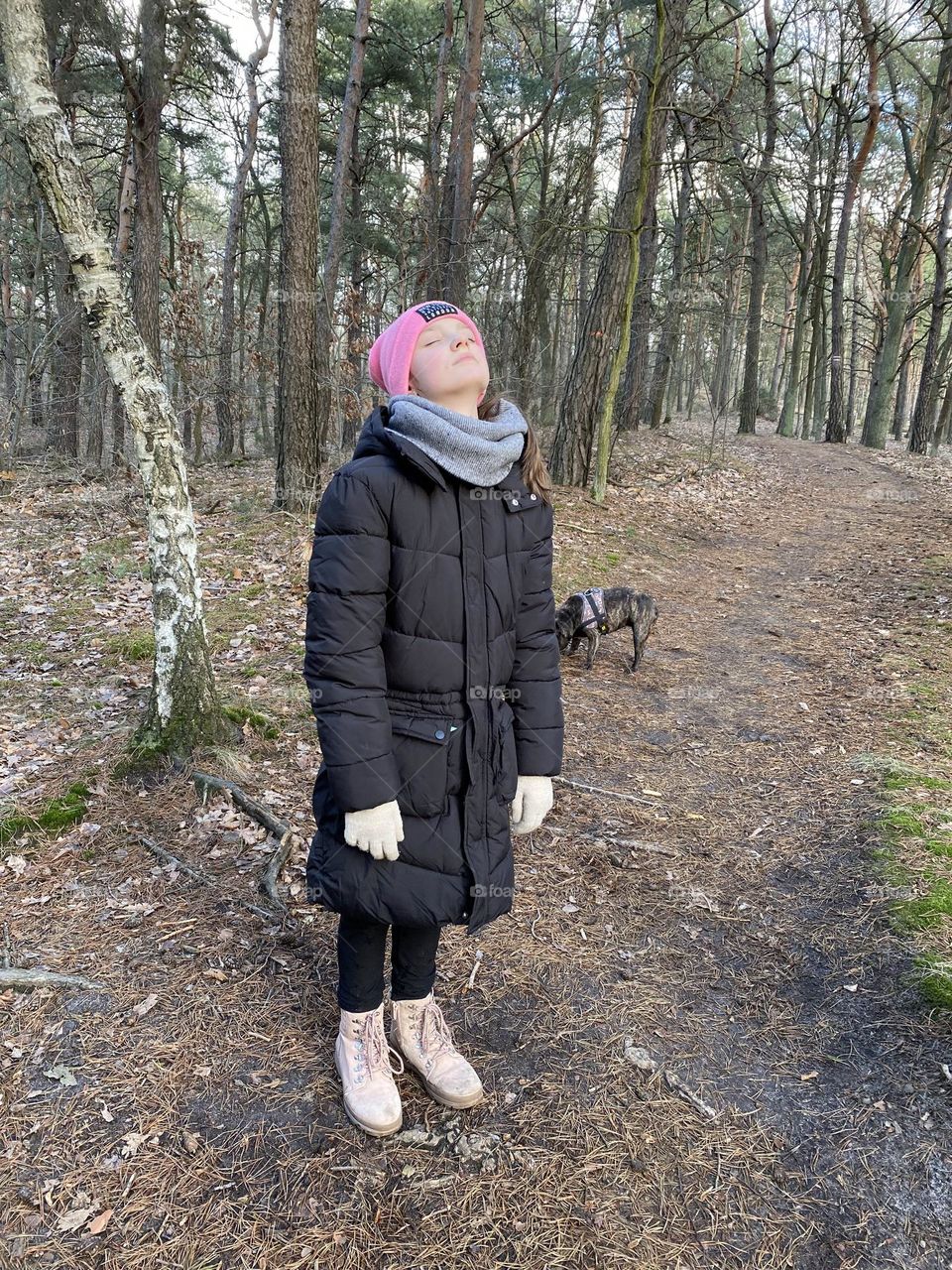 Relaxing in forest 🌲