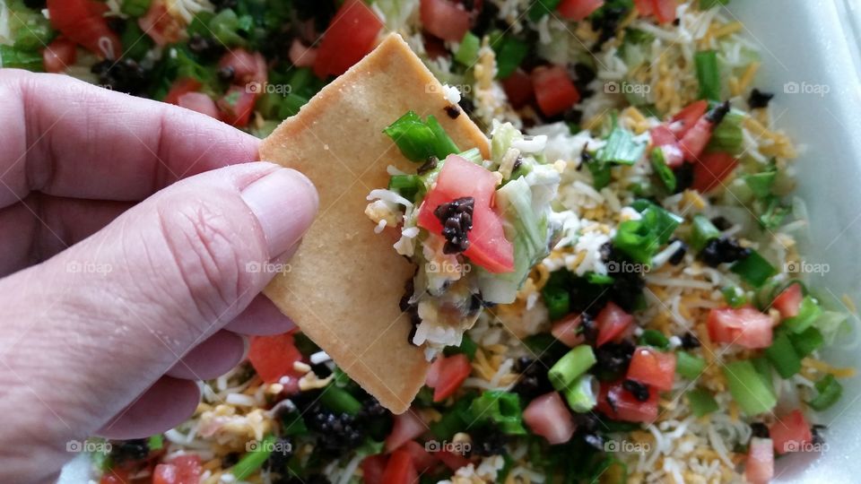 chip and 8 layer dip