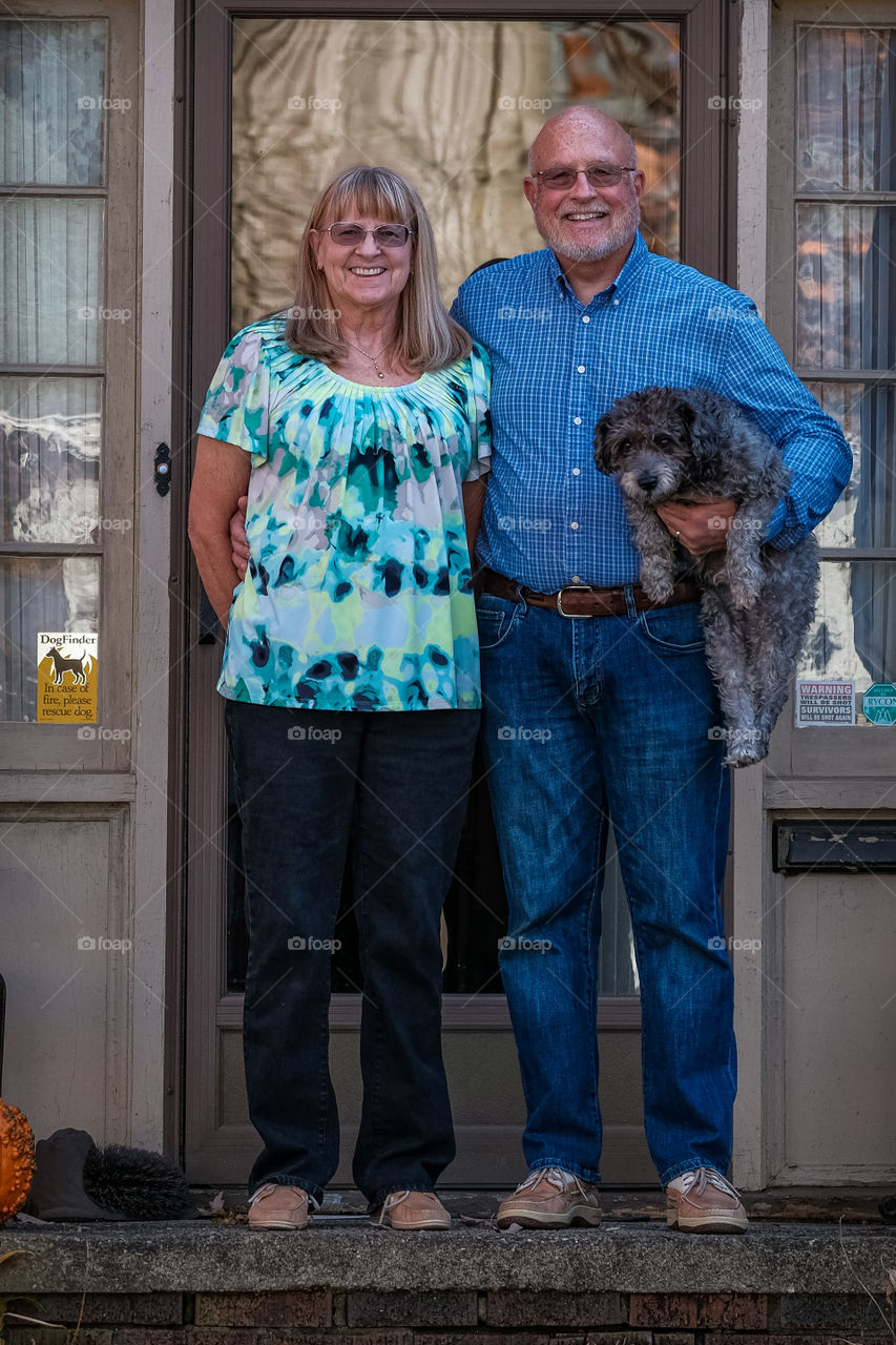 A 2020 porch portrait 