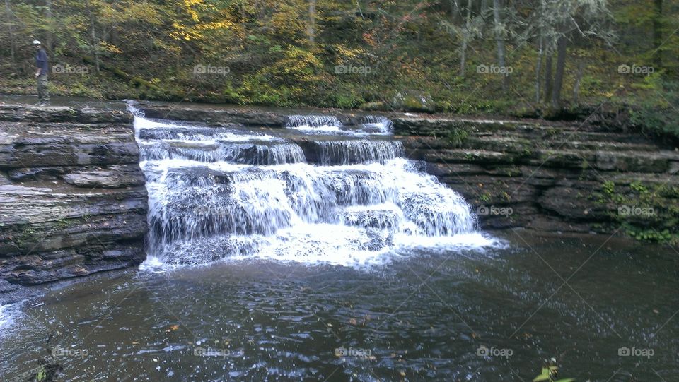 Water, River, Waterfall, Landscape, Stream
