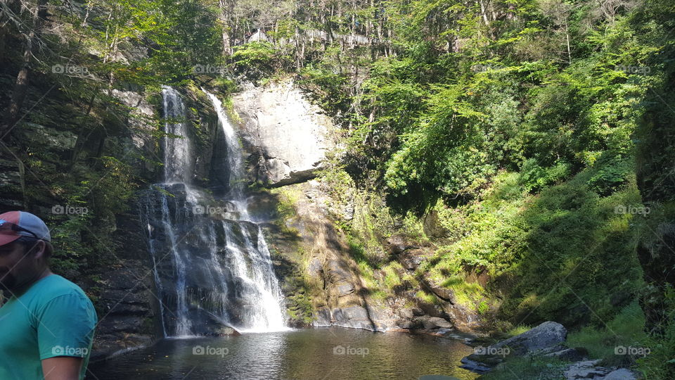 Bushkill Falls Waterfall