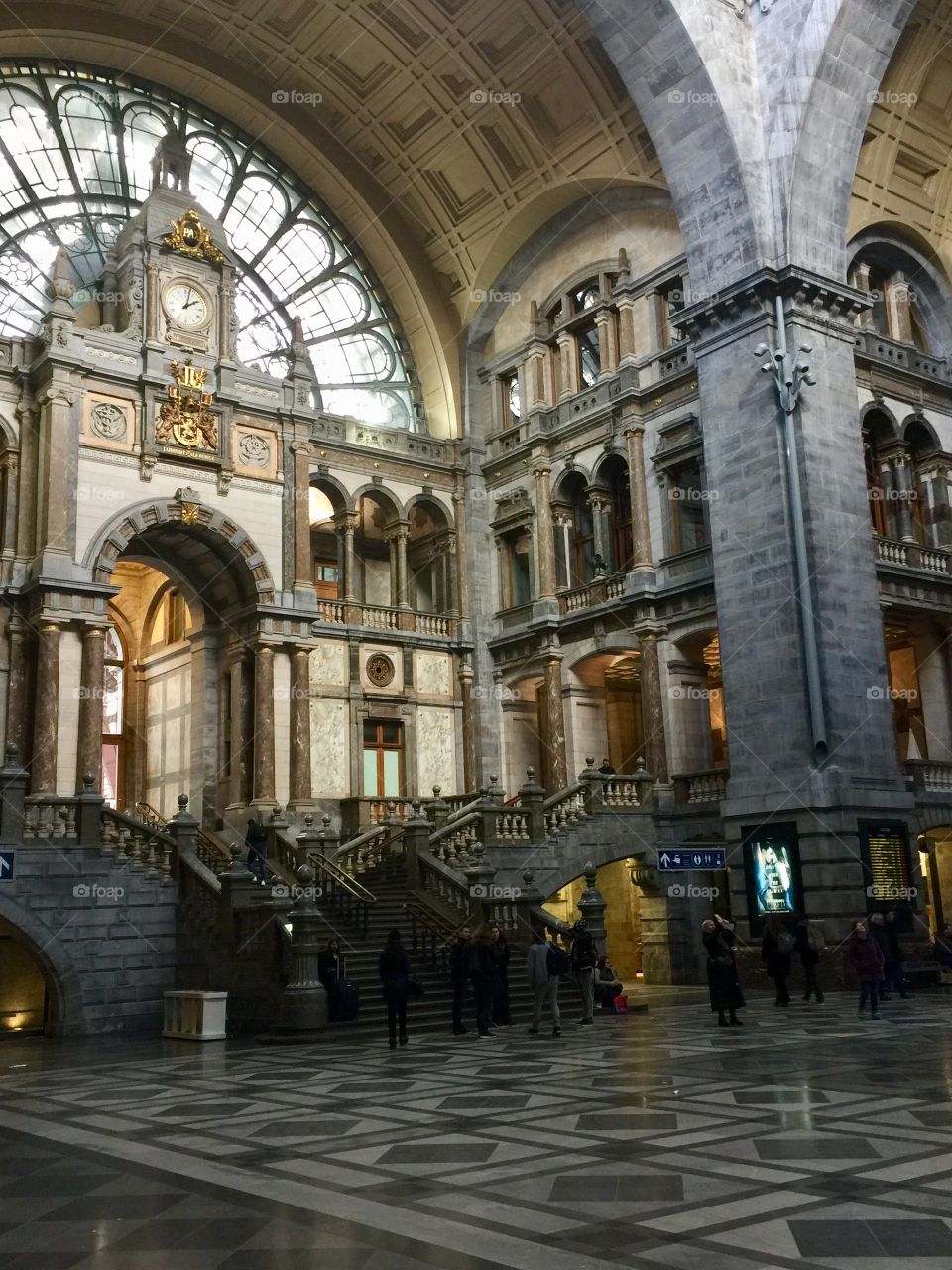 Antwerp, Belgium, Central Station