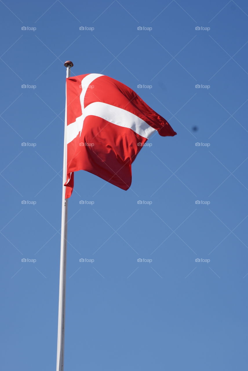 beautiful Danish flag