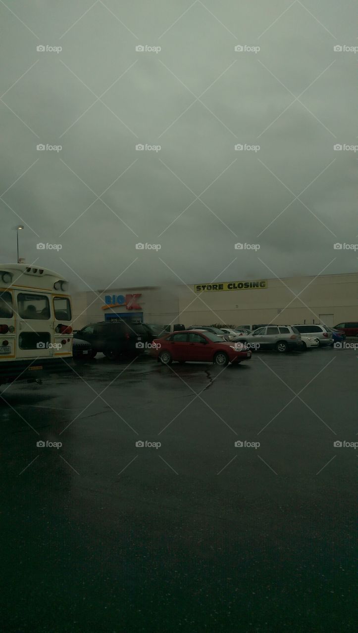 Vehicle, Transportation System, Storm, Landscape, Calamity