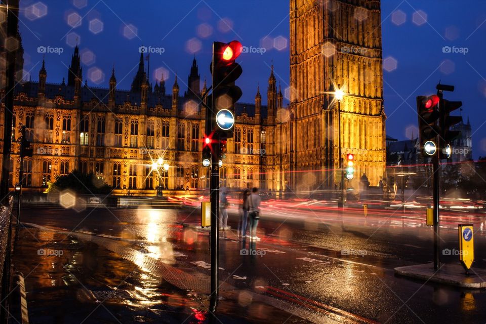 Rainy London