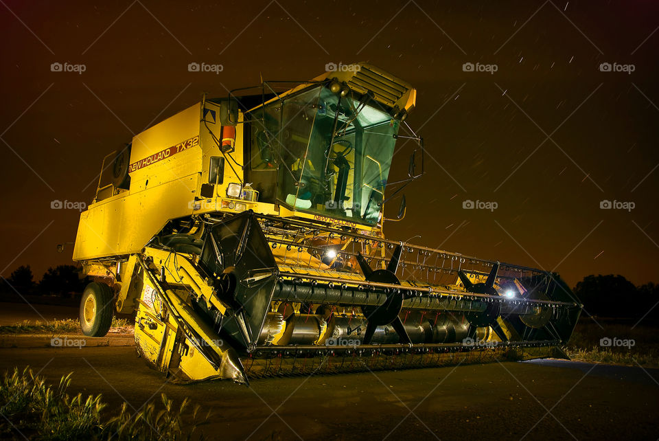 Combine harvester 