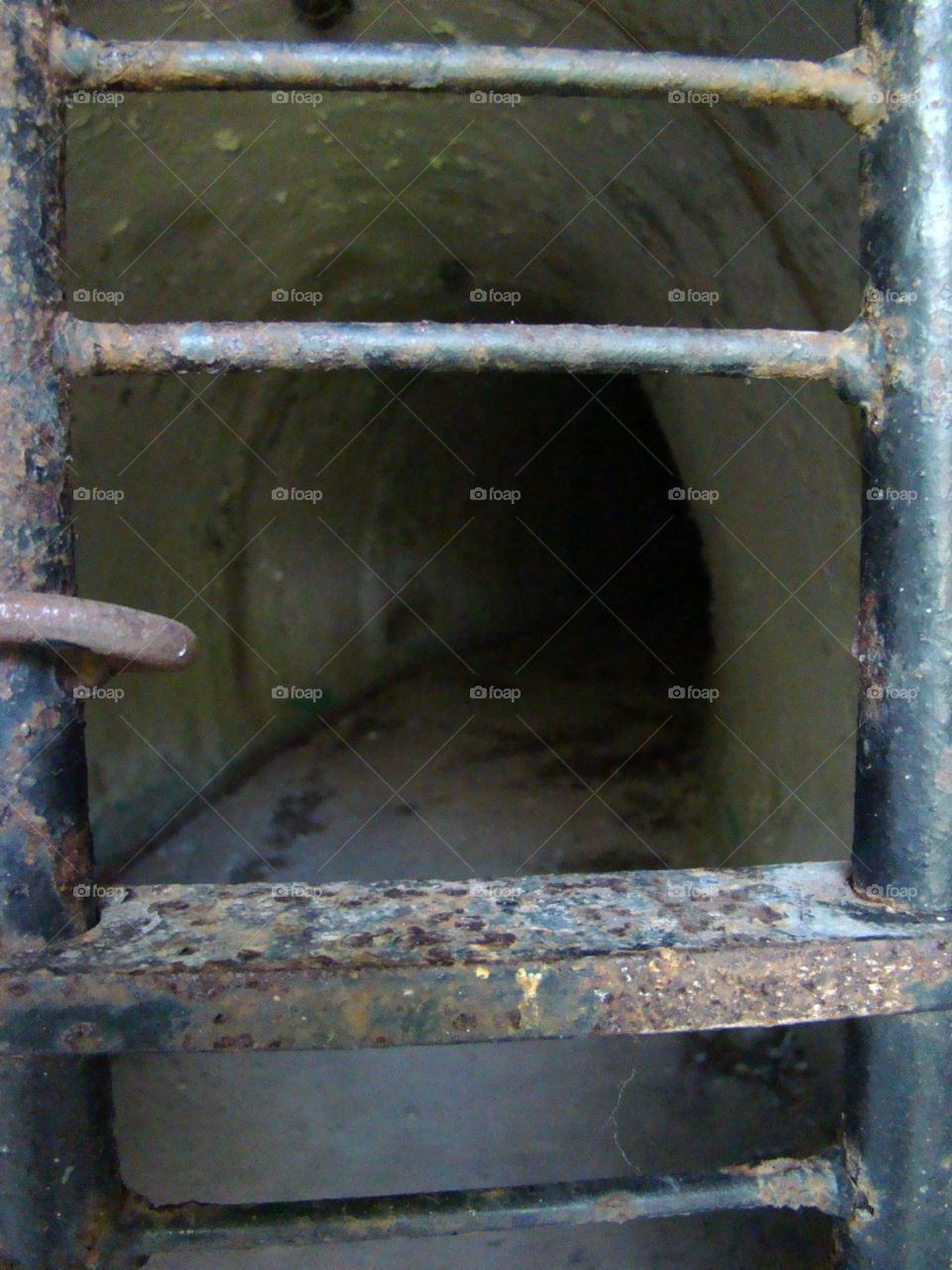 Abandoned underground facility