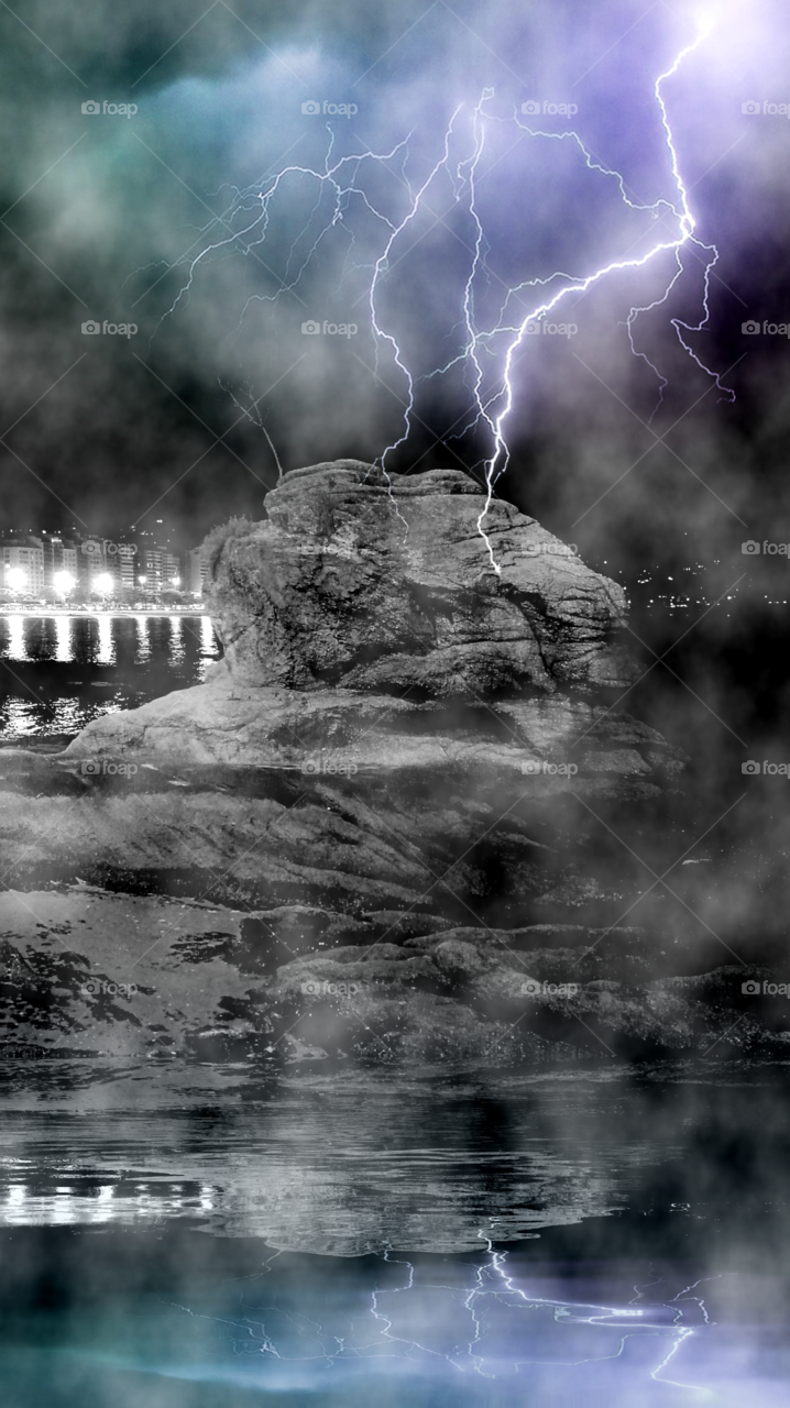 Water, Nature, Storm, Reflection, Landscape