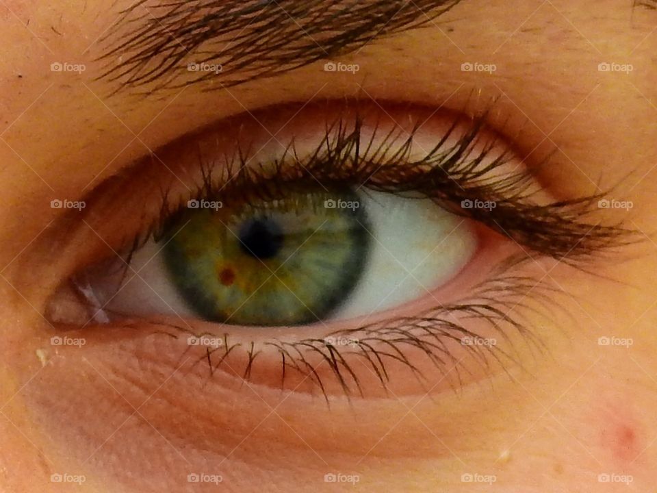 Eye close-up