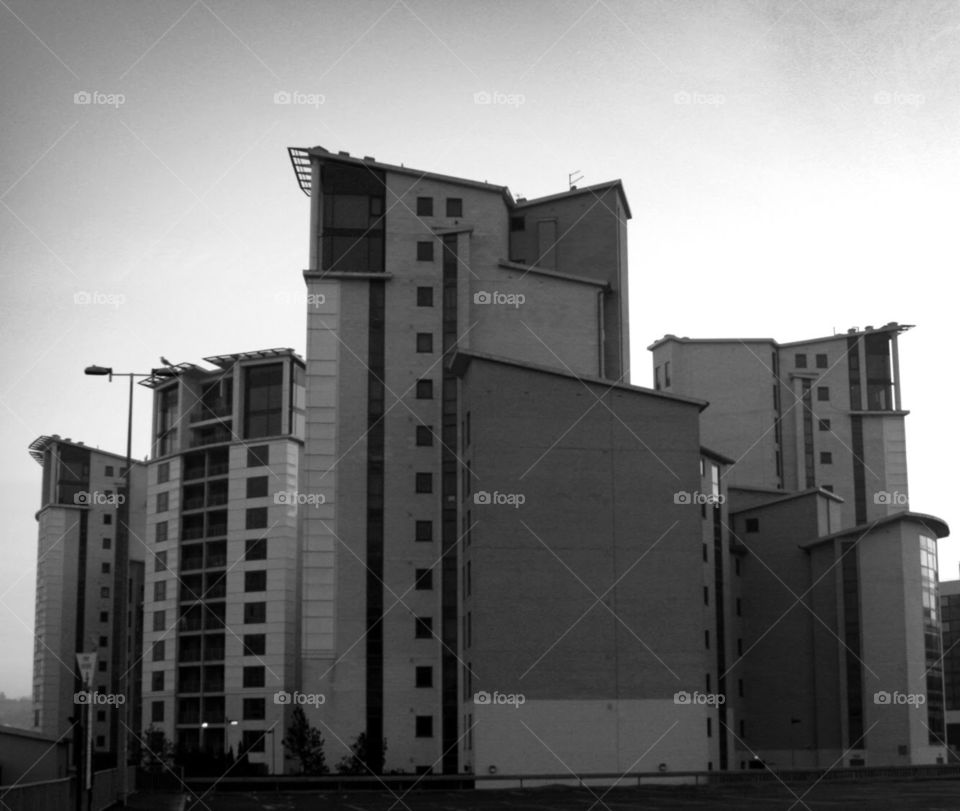 Apartments outside the Sage, Gateshead 