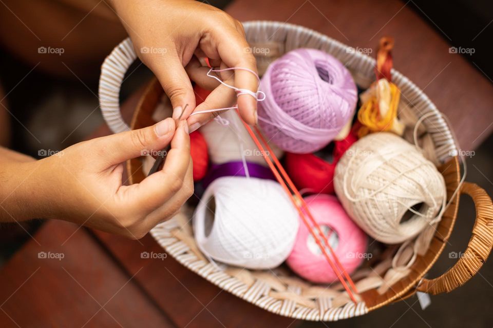 Crocheting