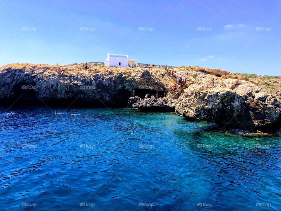 Blue Lagoon in Ayia Napa, Cyprus 🇨🇾