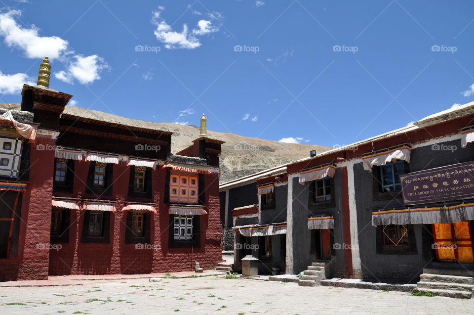 Tibetan monastery 