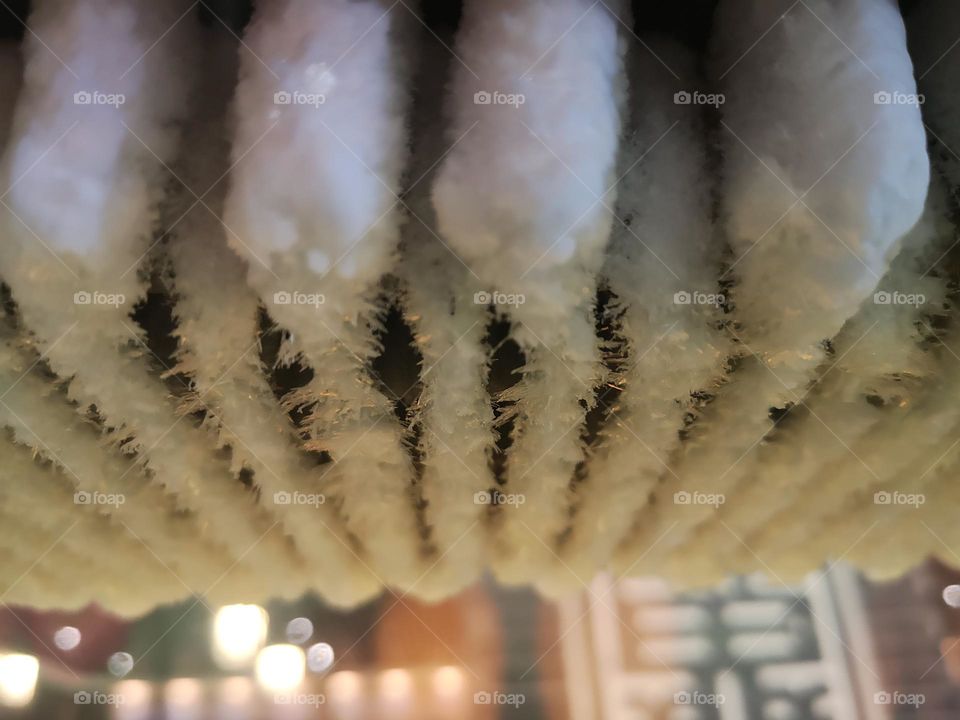 A freezer can create liquids on a solid state