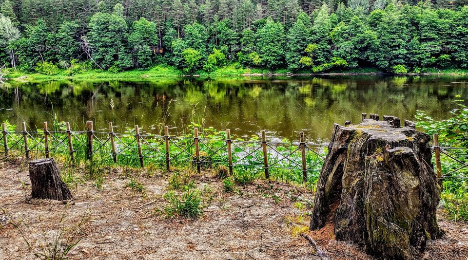 Fairytale beach. (Lithuania, July, 2019).