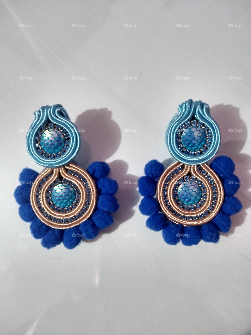 Aretes soutache