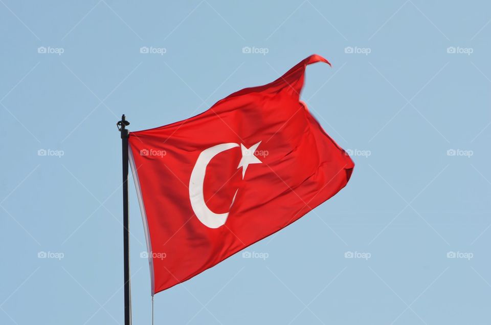 Turkish flag 