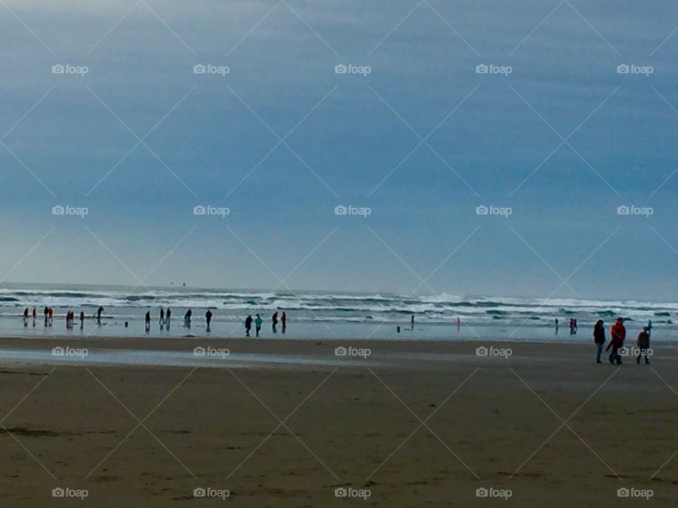 Silhouettes at Seaside 