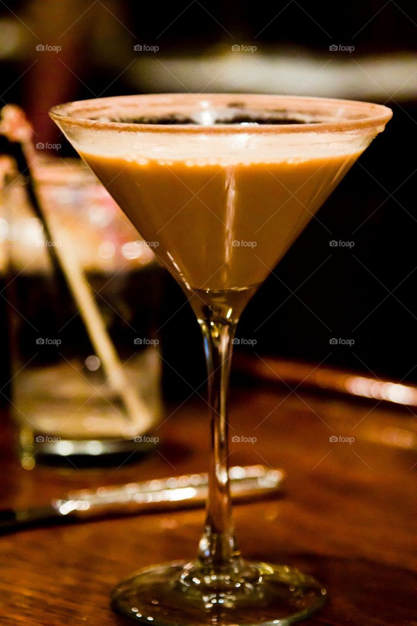 Chocolate martini

