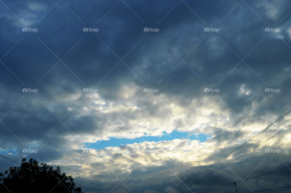 Storm clouds