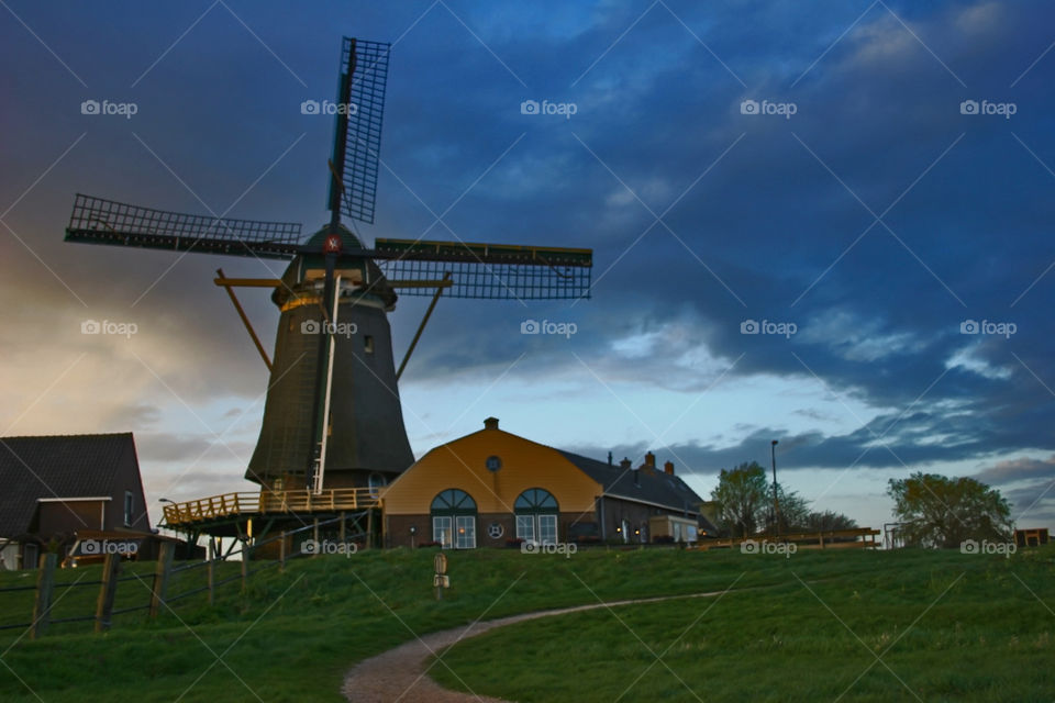 Windmill, Wind, No Person, Grinder, Farm