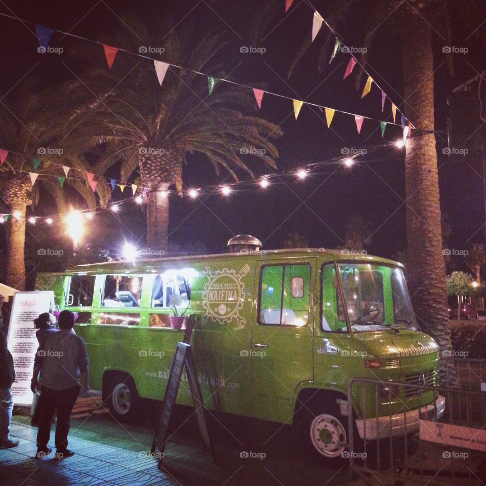 streetfood car in Salou