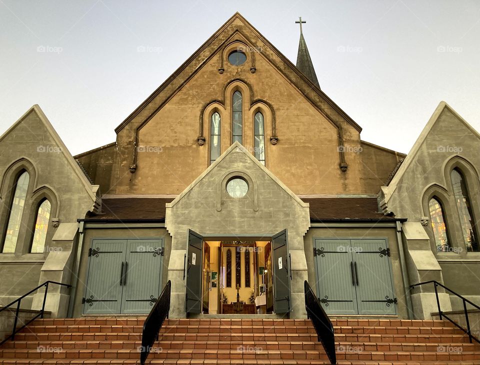 Church in a country town in Australia.