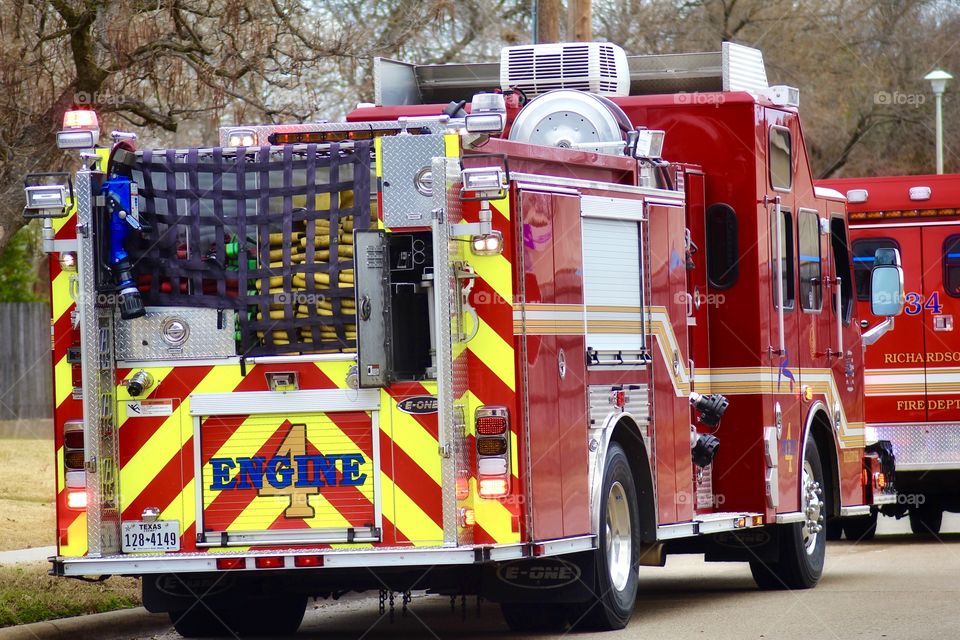 First responders fire and rescue!