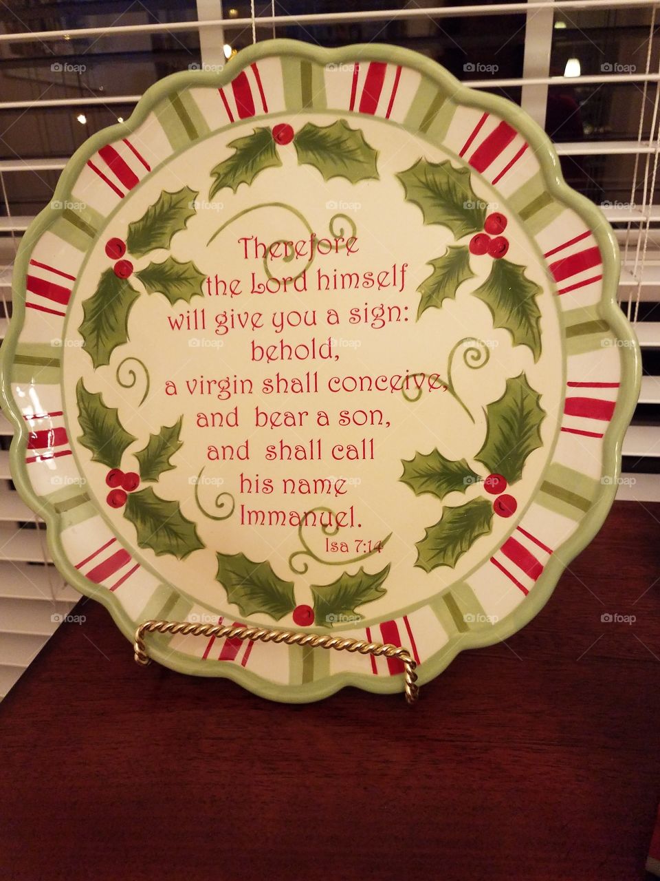 Christmas Plate