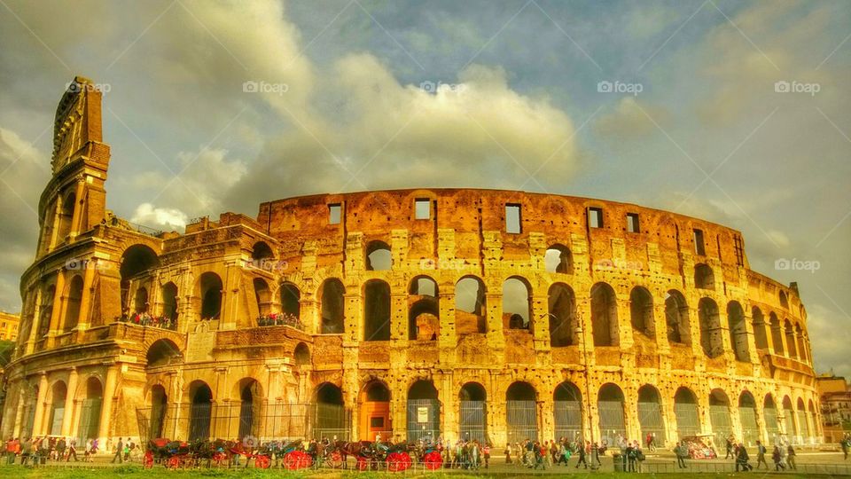 Colosseum, Rome, symbol, capital, circus, gladiators, gladiator