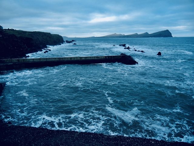 Wild irish sea