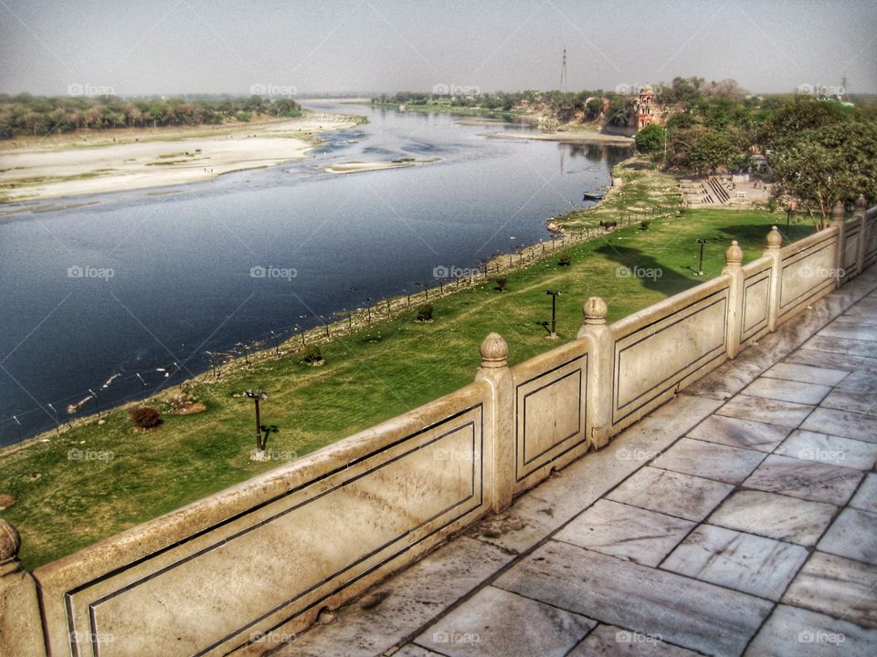 Agra, India. Yamuna River