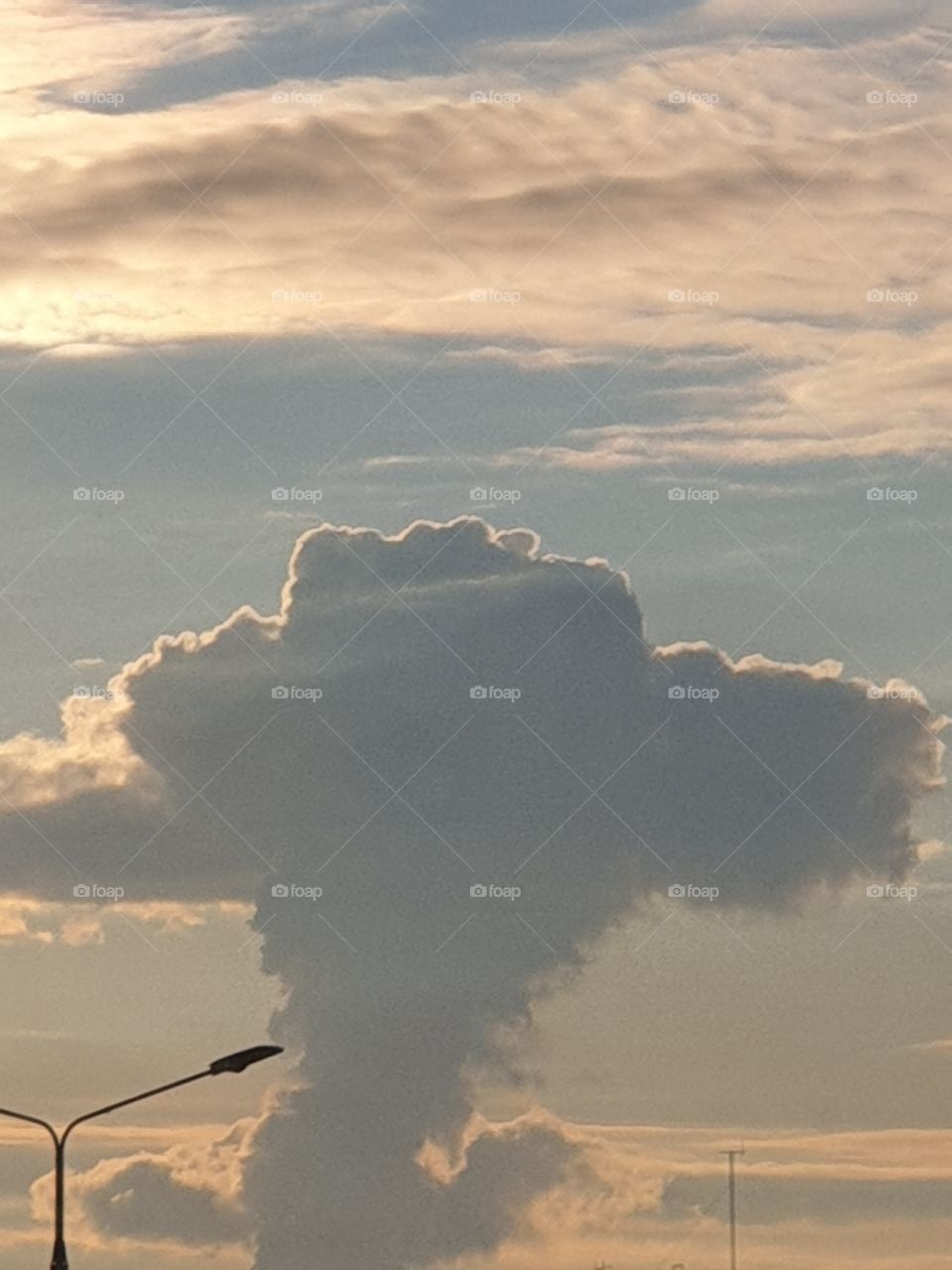 unusual cloud