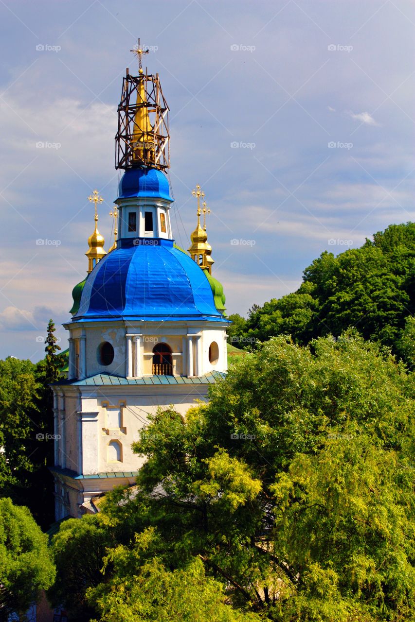Rebuild the church. a church in Kiev.