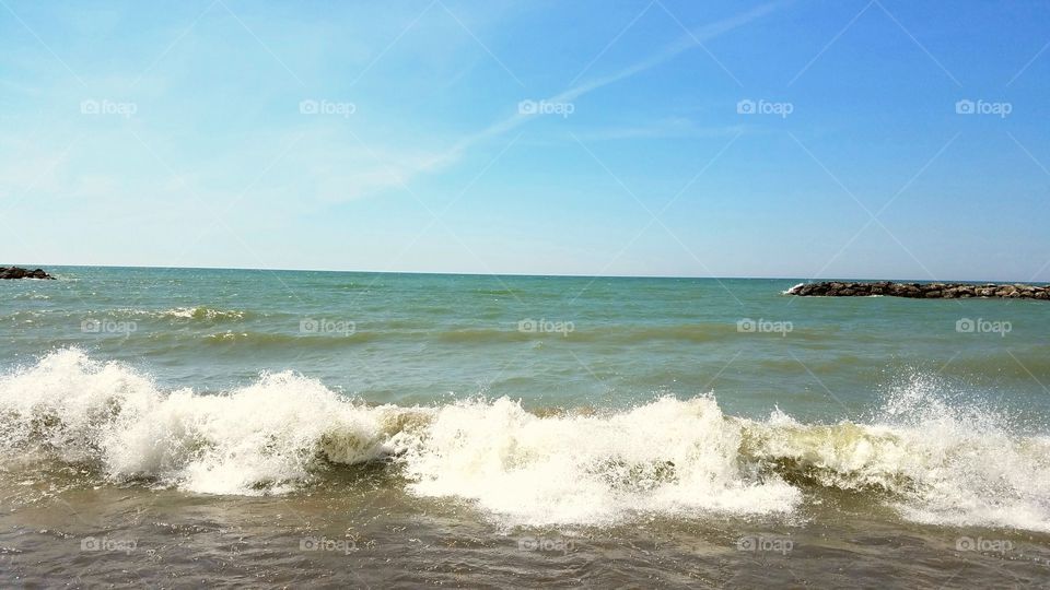 Lake Erie Waves