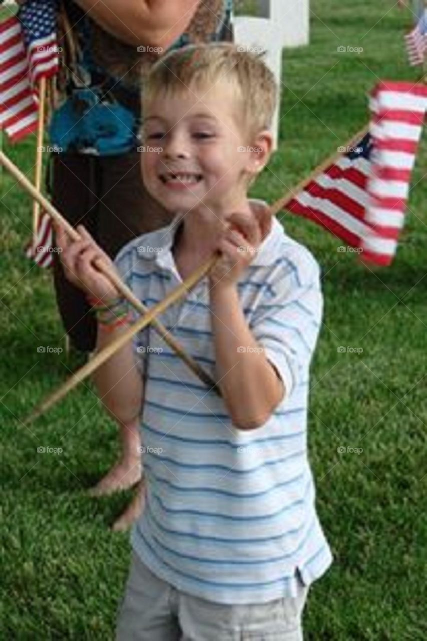 God bless america. My nephew was planting Flags of the World War 2 Cemetery