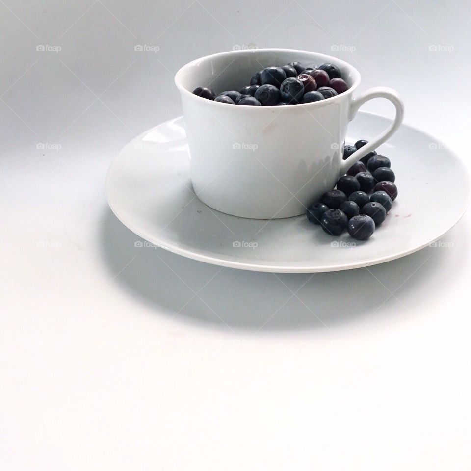 One Cup of Blueberries